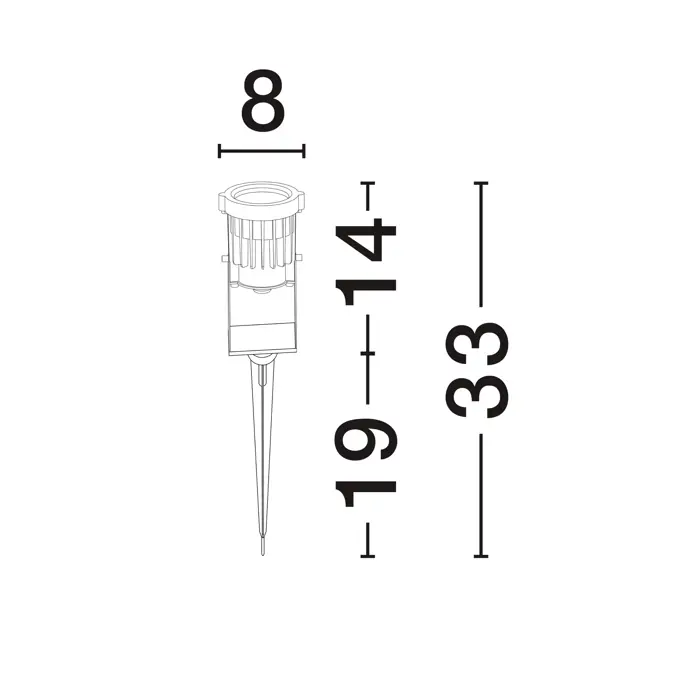 QUICK PODNI REFLEKTOR LED 13 Watt 220-240 Volt 1160lm 2700K IP65