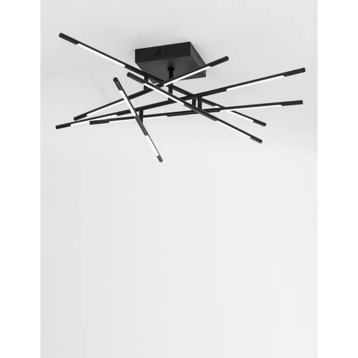 RACCIO PLAFONSKA SVJETILJKA LED 59W/3000K/4195lm/DIMM/IP20/CRNA