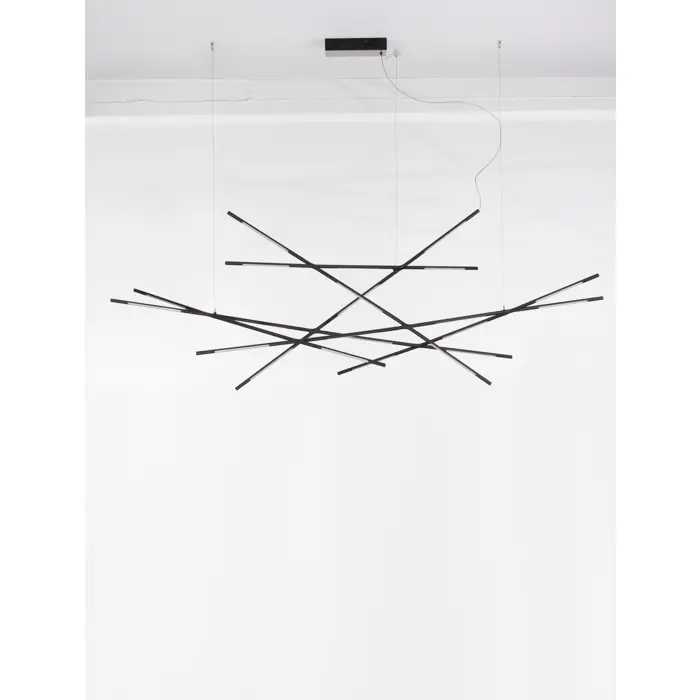 RACCIO VISILICA LED 109W/3000K/6868,23lm/DIMM/IP20/CRNA