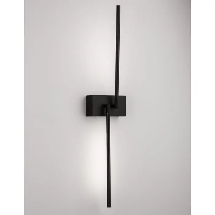 RACCIO ZIDNA LAMPA LED 11W/3000K/500lm/IP20/CRNA