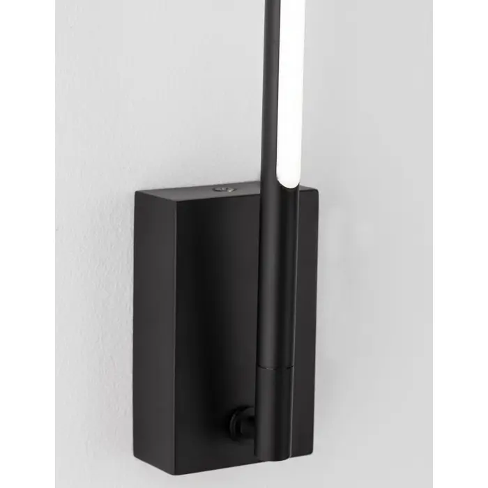 RACCIO ZIDNA LAMPA LED 6W/3000K/426lm/IP20/CRNA