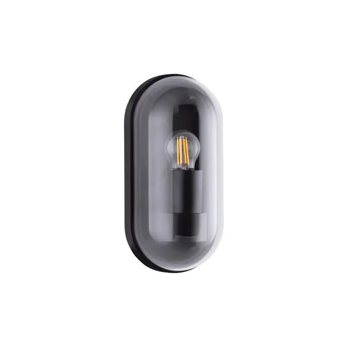 RAFIC ZIDNA LAMPA E27 IP65 CRNA