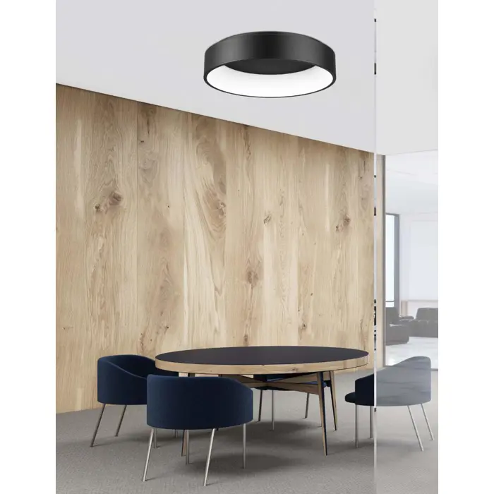 RANDO PLAFONSKA SVJETILJKA LED 42W/3000K/2691lm/IP20/CRNA