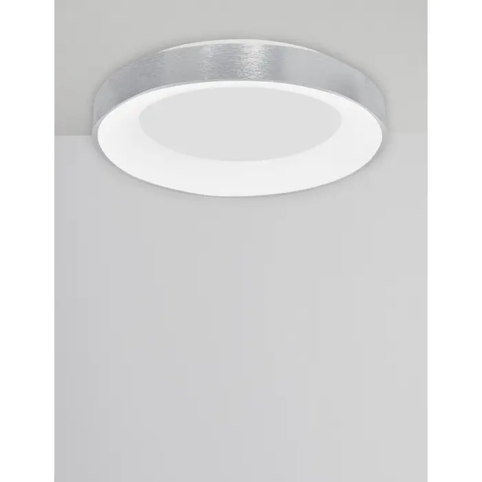 RANDO THIN PLAFONSKA SVJETILJKA LED 50W/3000K/2864lm/DIMM/IP20/BRUŠENO SREBRO