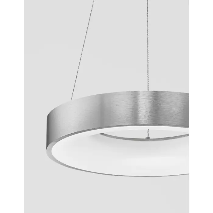 RANDO THIN VISILICA LED 30W/3000K/1845lm/DIMM/IP20/BRUŠENO SREBRO