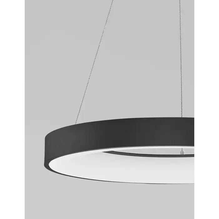 RANDO THIN VISILICA LED 50W/4000K/2864lm/DIMM/IP20/CRNA