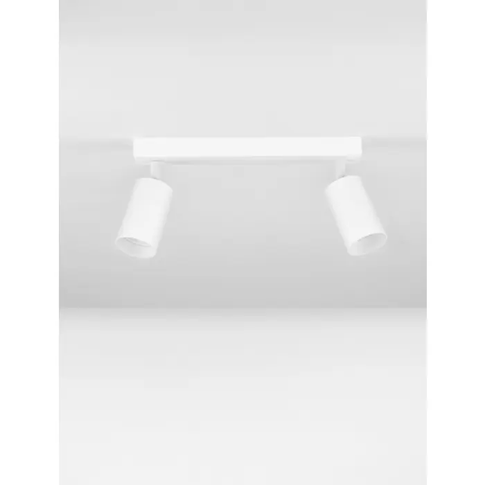 REIG ZIDNI REFLEKTOR BIJELI LED GU10 2x10W 100-240V IP20