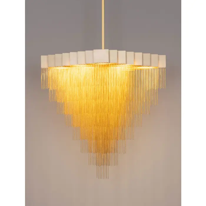 REVIA LED LUSTER ZLATNI 79W IP20 3000K