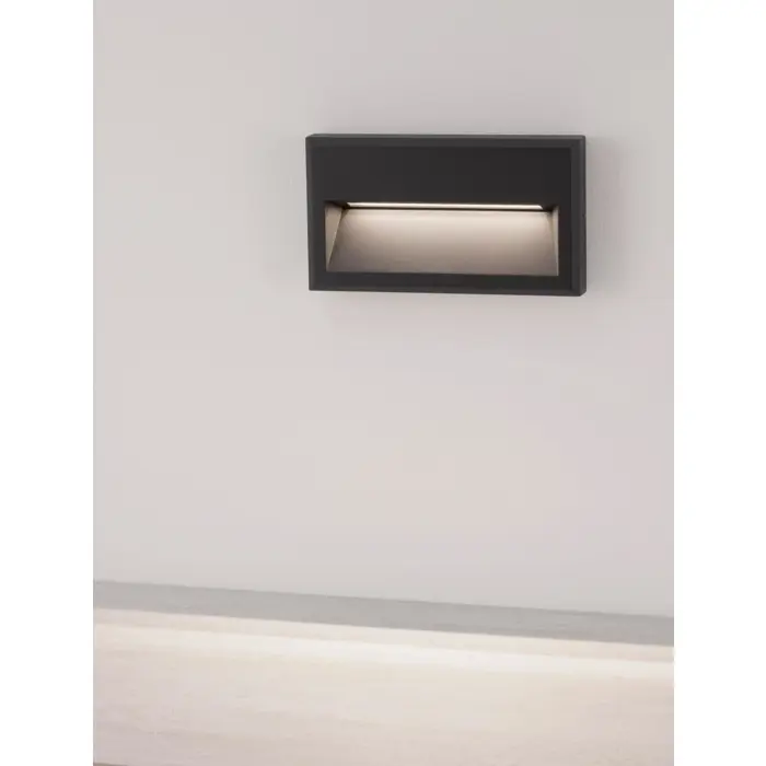 RIO VANJSKA ZIDNA SVJETILJKA LED 6W/3000K/122,3lm/IP65/ANTRACIT