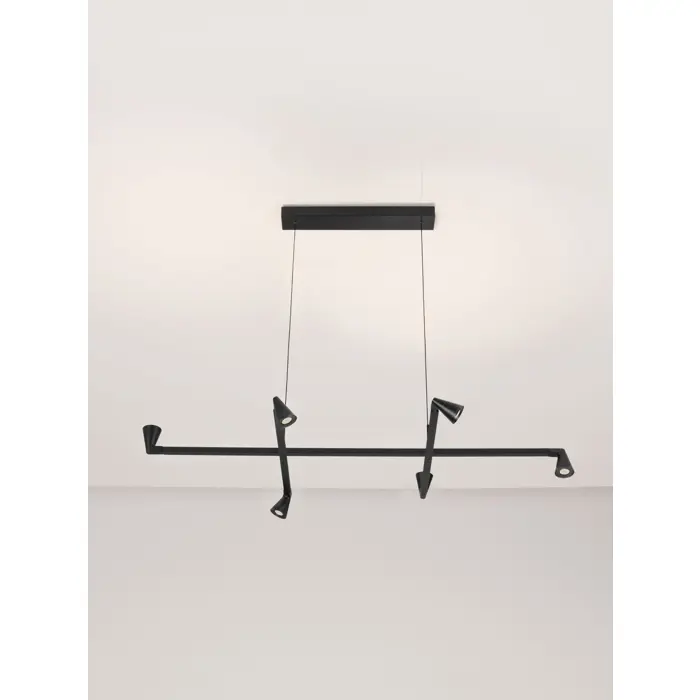 RIVO Visilica Triac Prigušiva LED 28 W 965 lm 3000K Crna