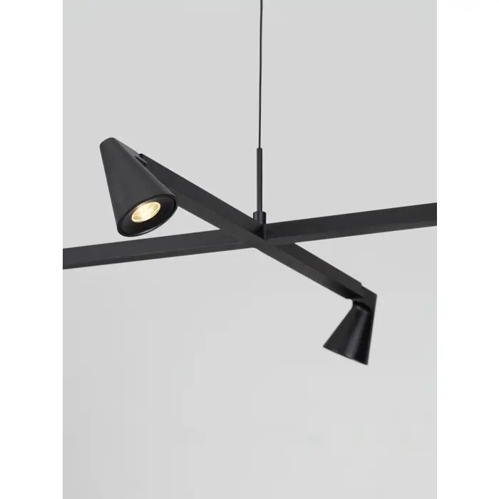 RIVO Visilica Triac Prigušiva LED 28 W 965 lm 3000K Crna
