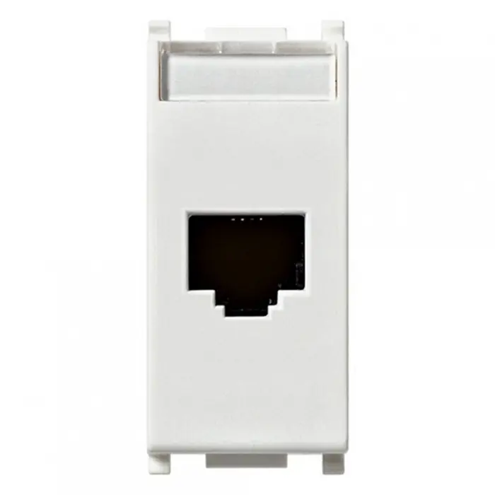 VIMAR PLANA PRIKLJ. RJ45 CAT 6 LAN (RJ45) BIJELI