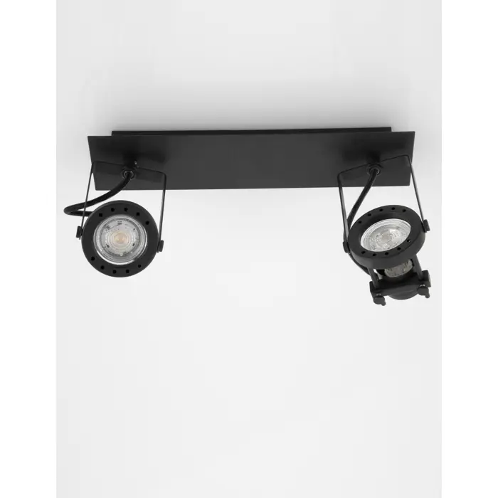 SALVA REFLEKTOR GU10 IP20/CRNA 2X