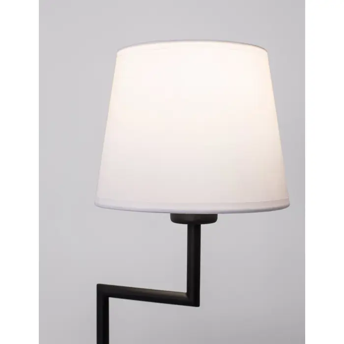 SAVONA STOLNA LAMPA E27 IP20/BIJELA & CRNA