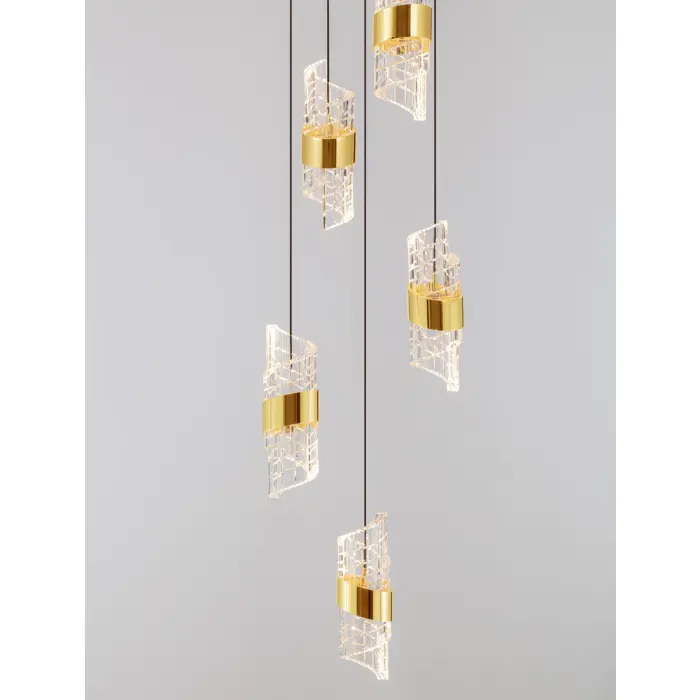 SENECA VISILICA LED/3000K/41W/3355Lm/CRNA