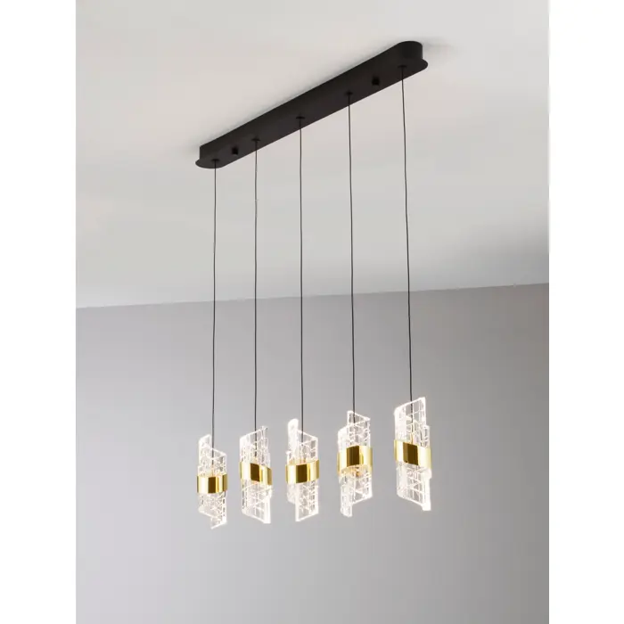 SENECA VISILICA LED/3000K/41W/3355Lm/GOLD