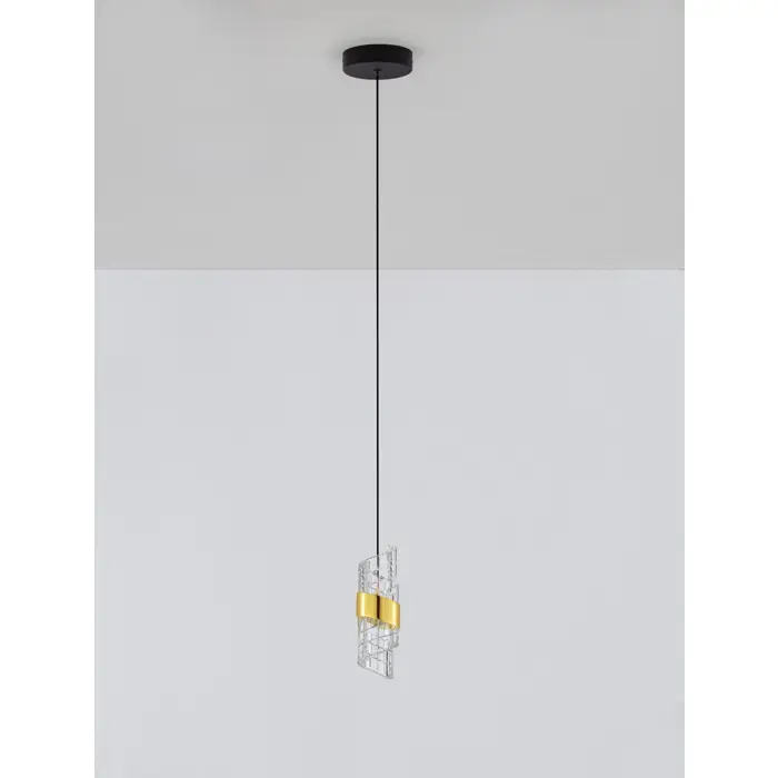 SENECA VISILICA LED/3000K/9W/739Lm/ZLATNA