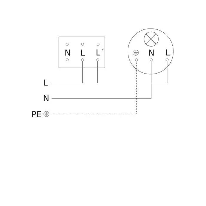 SENSOR SWITCH IR 2180 UP ECO BIJELA