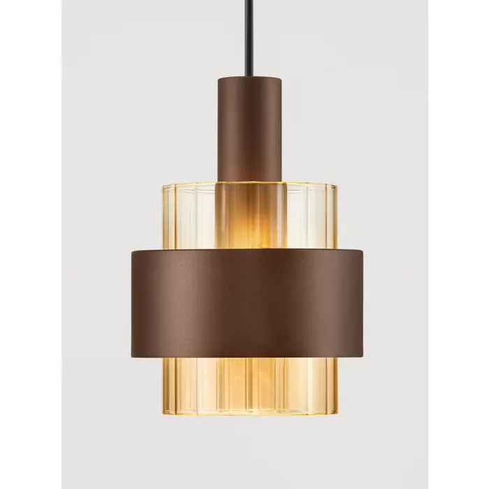 SERENA Visilica Grlo E27 1x12 W IP20 FI: 18,5 Smeđa
