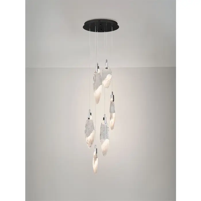 SERIQ LED VISILICA CRNA 14W IP20 3000K CRNA/STAKLO TRIAK PRIGUŠLJIVA