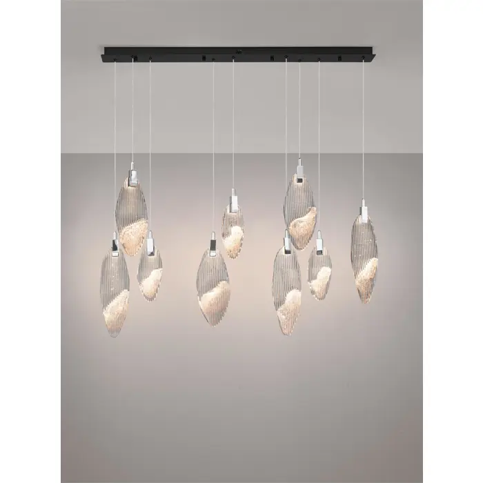 SERIQ LED VISILICA CRNA 23W IP20 3000K CRNA/STAKLO TRIAK PRIGUŠLJIVA
