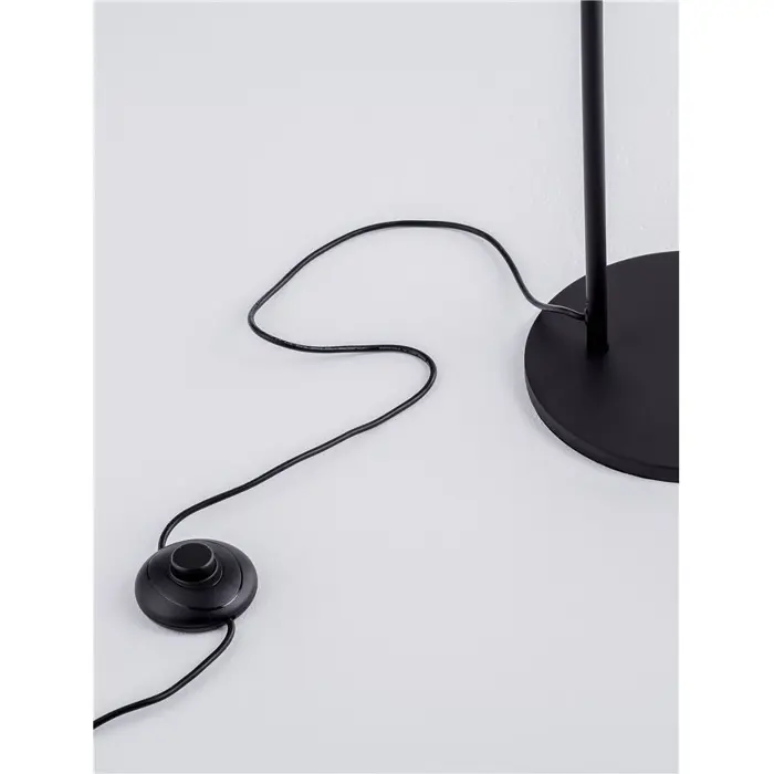 SFERA STAJAĆA LAMPA LED /3000K/6W/576Lm/CRNA