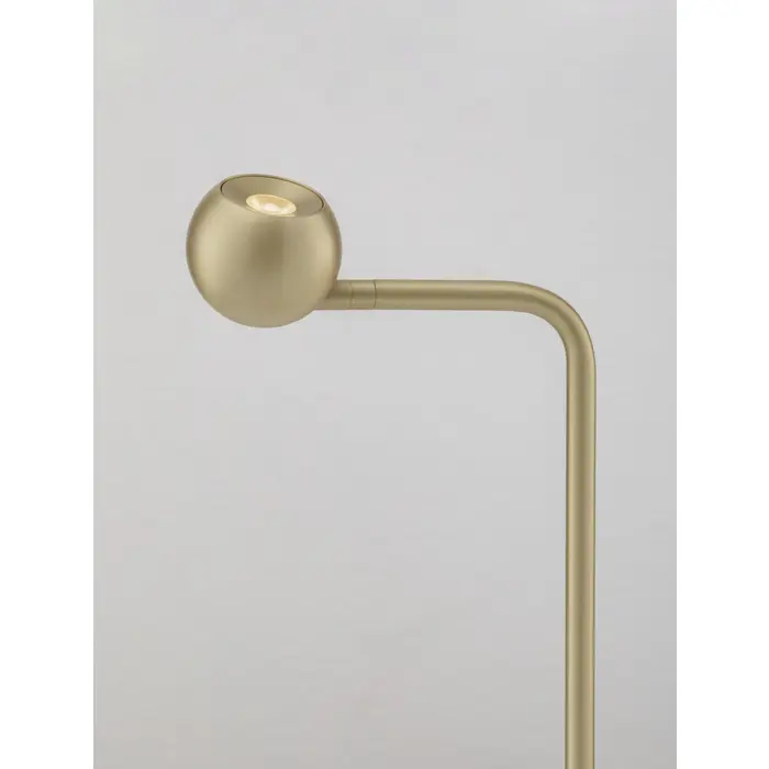 SFERA STOLNA LED SVJETILJKA ZLATNA 6W IP20 3000K PREKIDAČ UKLJU./ISKLJ.