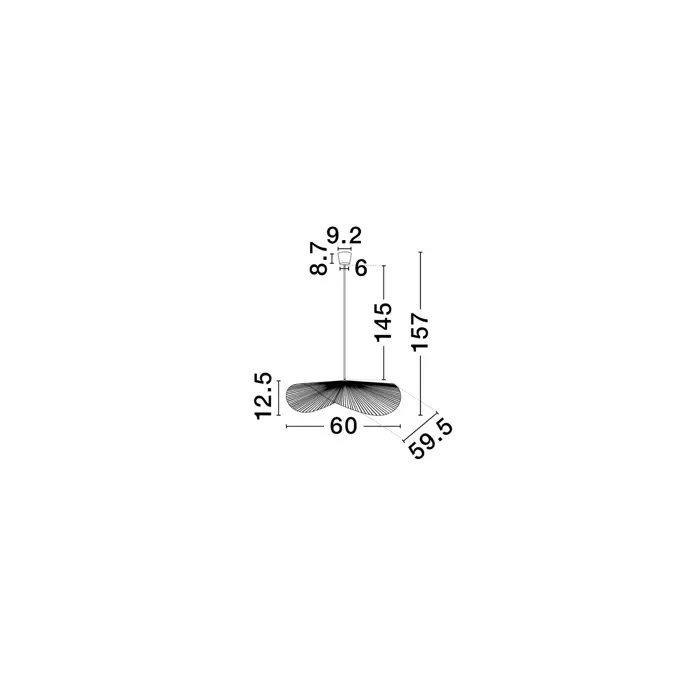 SIARA VISILICA E27 1x12W IP20