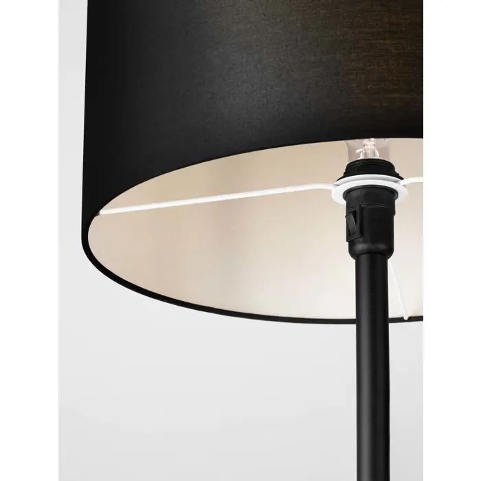 SIBNIA STAJAĆA LAMPA E27/12W/CRNA