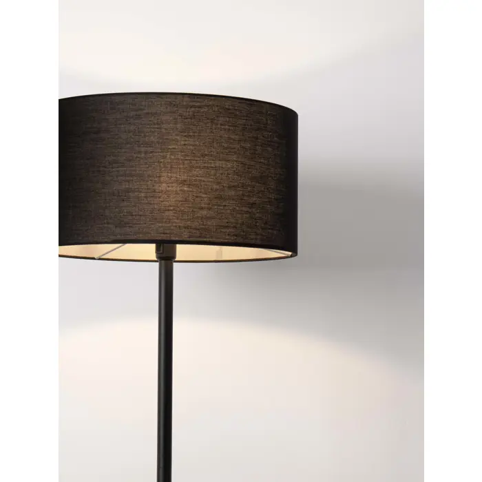 SIBNIA STAJAĆA LAMPA E27/12W/CRNA
