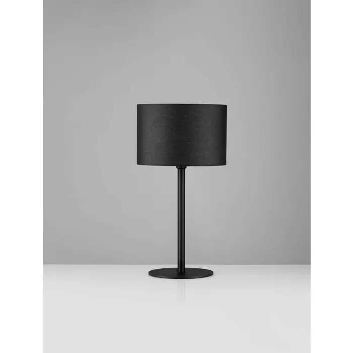 SIBNIA STOLNA LAMPA E27/12W/CRNA