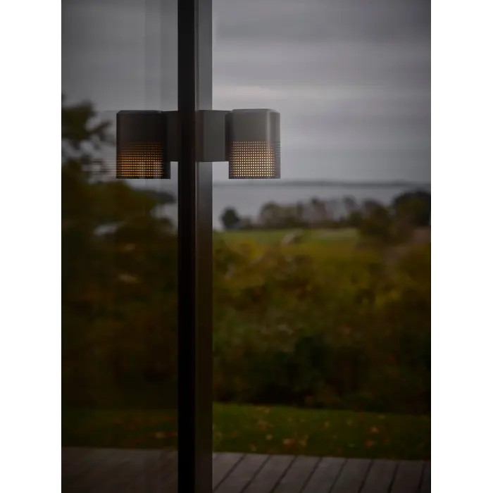 SIDARA ZIDNA LAMPA SEASIDE ANTRACIT E27/15W/IP54/220-240V