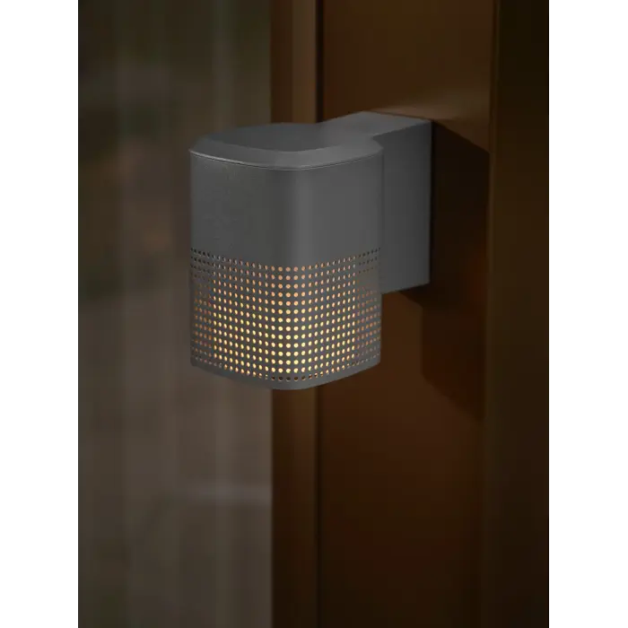 SIDARA ZIDNA LAMPA SEASIDE ANTRACIT E27/15W/IP54/220-240V