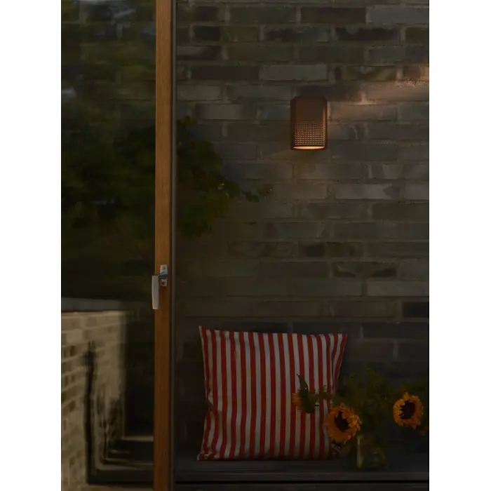 SIDARA ZIDNA LAMPA SEASIDE SMEĐA METALLIC E27/15W/IP54/220-240V