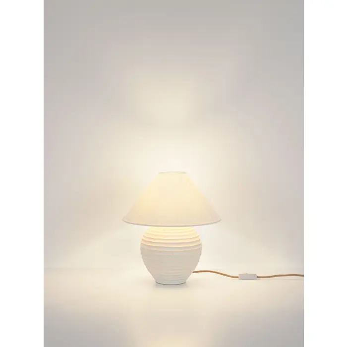 SILIA Stolna svjetiljka Grlo E27 1x12 W IP20 Bijela