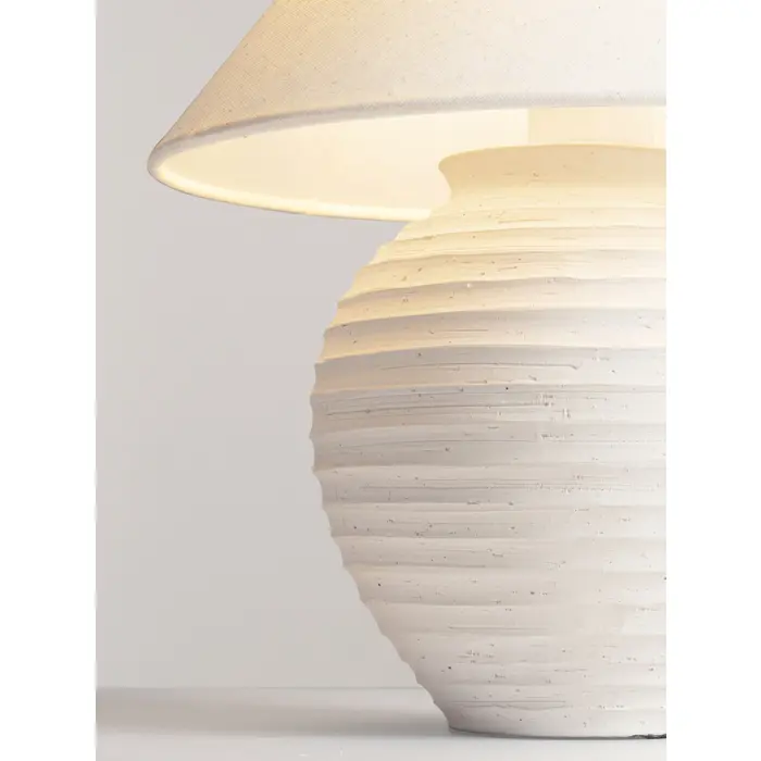 SILIA Stolna svjetiljka Grlo E27 1x12 W IP20 Bijela