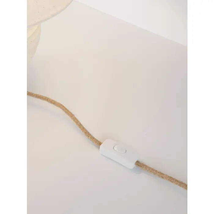 SILIA Stolna svjetiljka Grlo E27 1x12 W IP20 Bijela