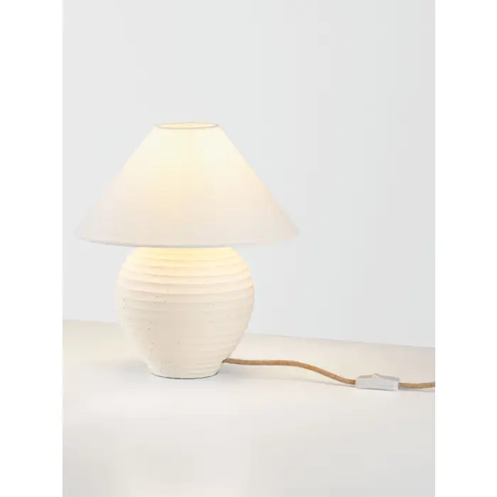 SILIA Stolna svjetiljka Grlo E27 1x12 W IP20 Bijela