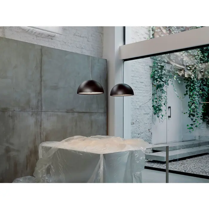 SKYGARDEN SMALL VISILICA E14/10W/250V 400×197mm MATT CRNA