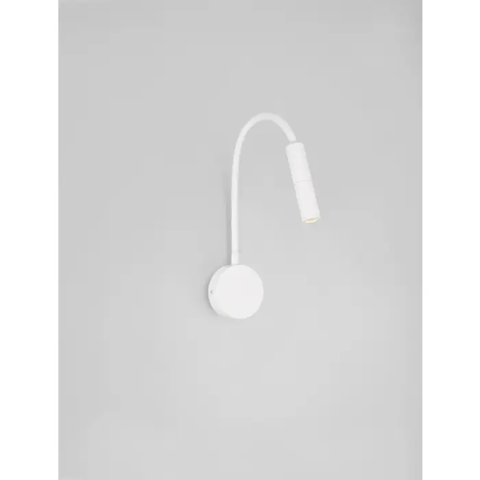 SONICA ZIDNA LAMPA LED/3000K/6W/453Lm/BIJELA