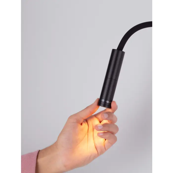 SONICA ZIDNA LAMPA LED/3000K/6W/453Lm/CRNA