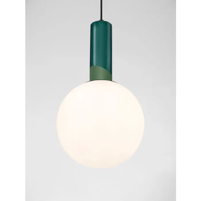 SPAZIO Visilica Grlo A45 E27 1x12 W IP20 Zelena