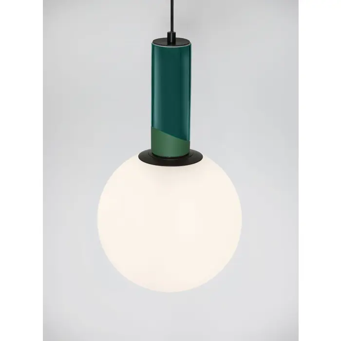 SPAZIO Visilica Grlo A45 E27 1x12 W IP20 Zelena