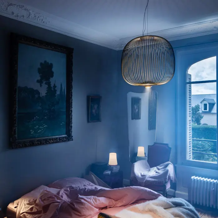 SPOKES 2 LARGE VISILICA LED ZLATNA