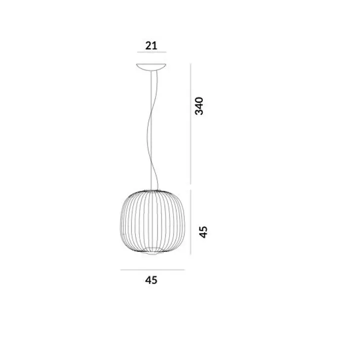 SPOKES 2 MIDI VISILICA CRNA