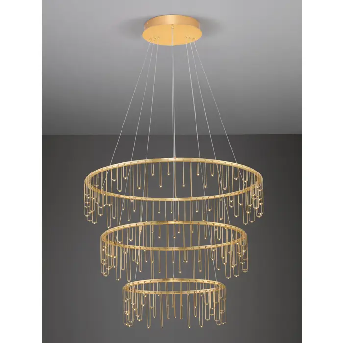 STELLAR VISILICA LED/3000K/72W/5866Lm/GOLD