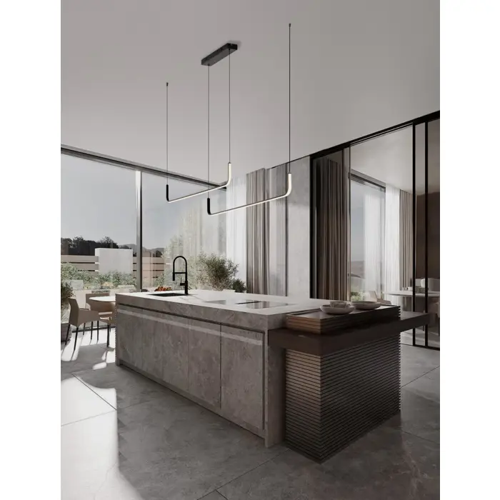 STRITA VISILICA LED/3200K/42W/1849Lm/CRNA