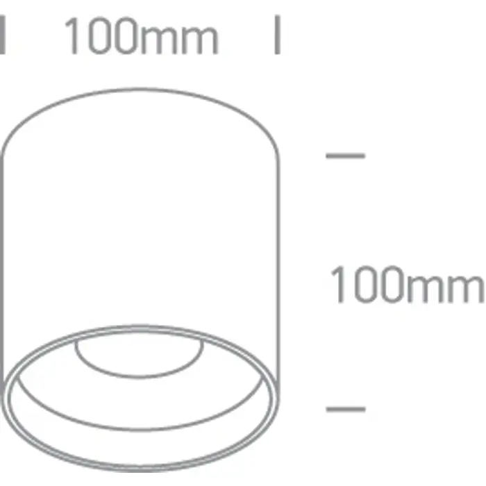 STROPNA LED SVJETILJKA CRNA 22W CCT IP20