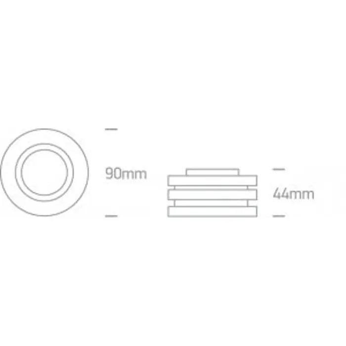 STROPNA SVJETILJKA ALUMINIJ 50W/GU5.3
