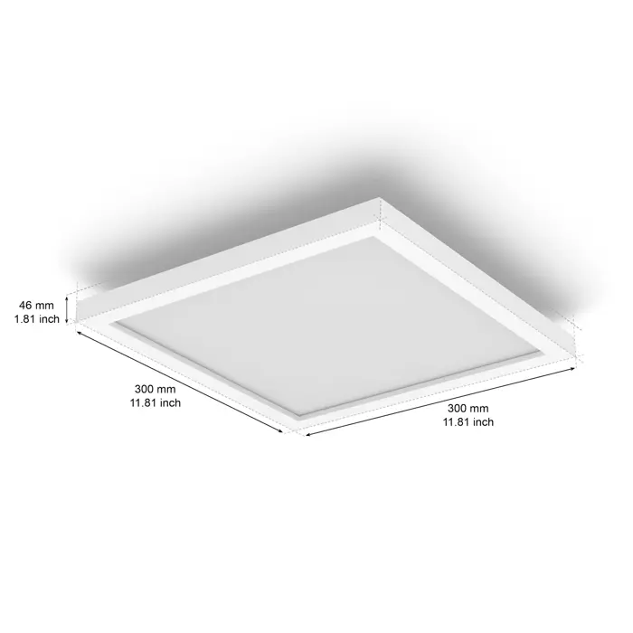SURIMU PHILIPS HUE pametni LED panel kvadratna 27W